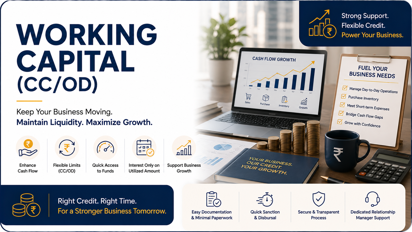 Working Capital Loans (OD/CC)